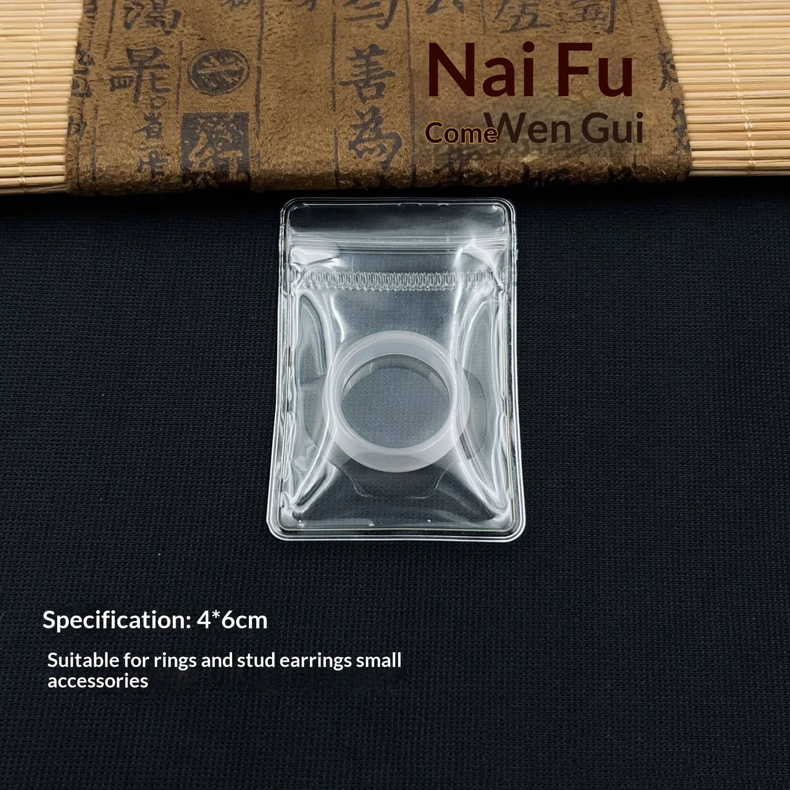 Transparent PVC Jewelry Bag Airtight Storage Pouch For Earrings And Accessories — image 9