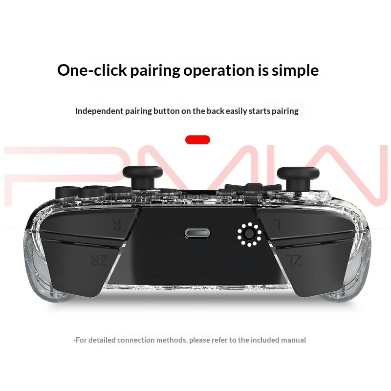 Transparent Wake-up Switch Professional Left-handed And Right-handed Gaming Controller — image 6