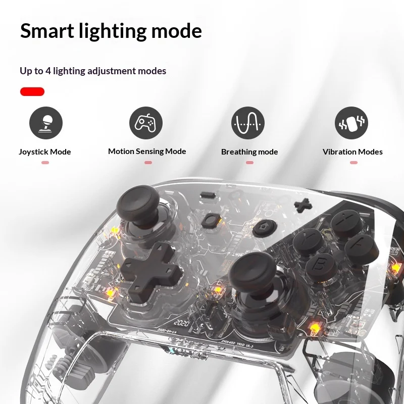 Transparent Wake-up Switch Professional Left-handed And Right-handed Gaming Controller — image 7