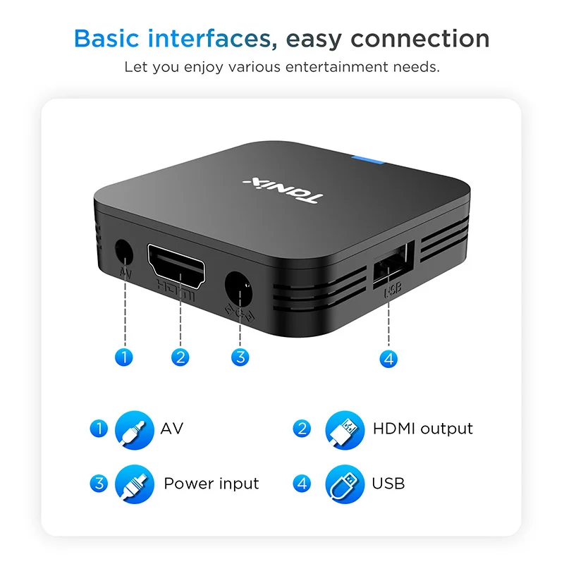 TX1 H313 Set-top Box HD Network Player — image 2