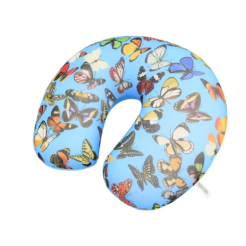 U Shape Travel Neck Pillow,eps Foam Particle Milk Silk Support Pillow,multi Pattern… — image 3