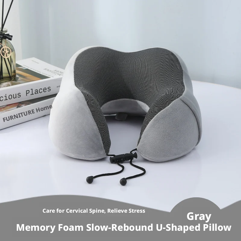 U-shaped Neck Pillow-camel Color-1 Piece — image 3
