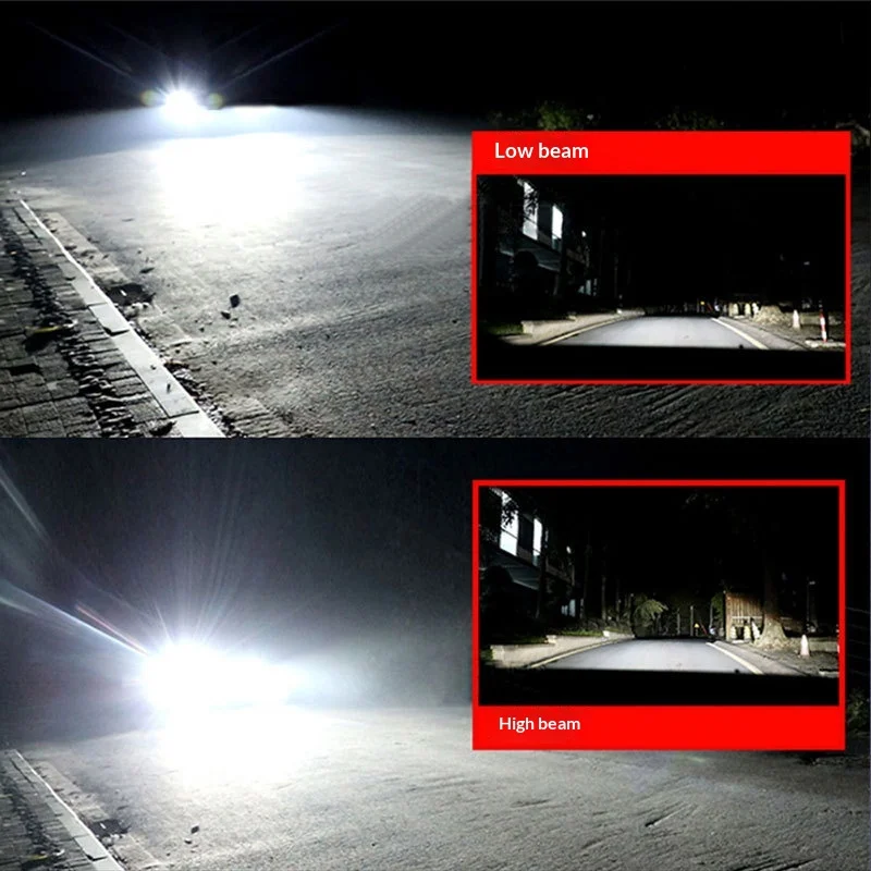 Ultra-bright Motorcycle Headlight With High- And Low-beam Functions — image 2