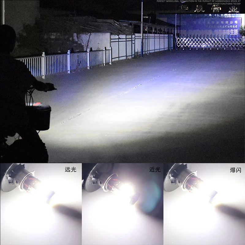Ultra-bright Motorcycle Headlight With High- And Low-beam Functions — image 3