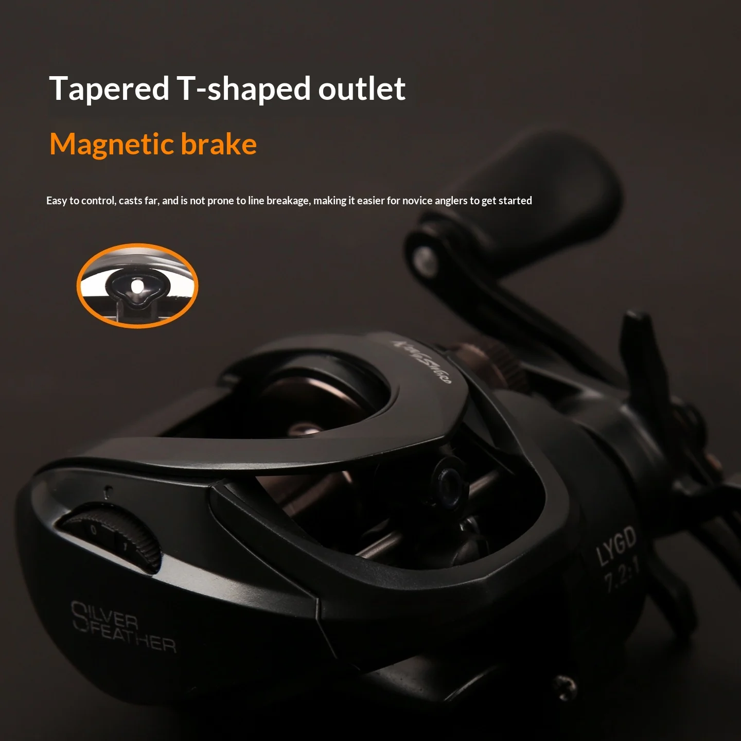 Ultra-light Carbon-fiber Main Body Long-cast Baitcasting Reel — image 8