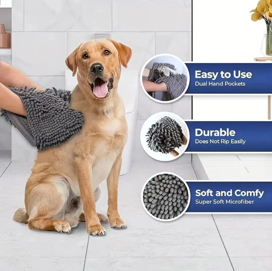 Ultra-thin Water-absorbent Towel For Cats And Pets — image 5