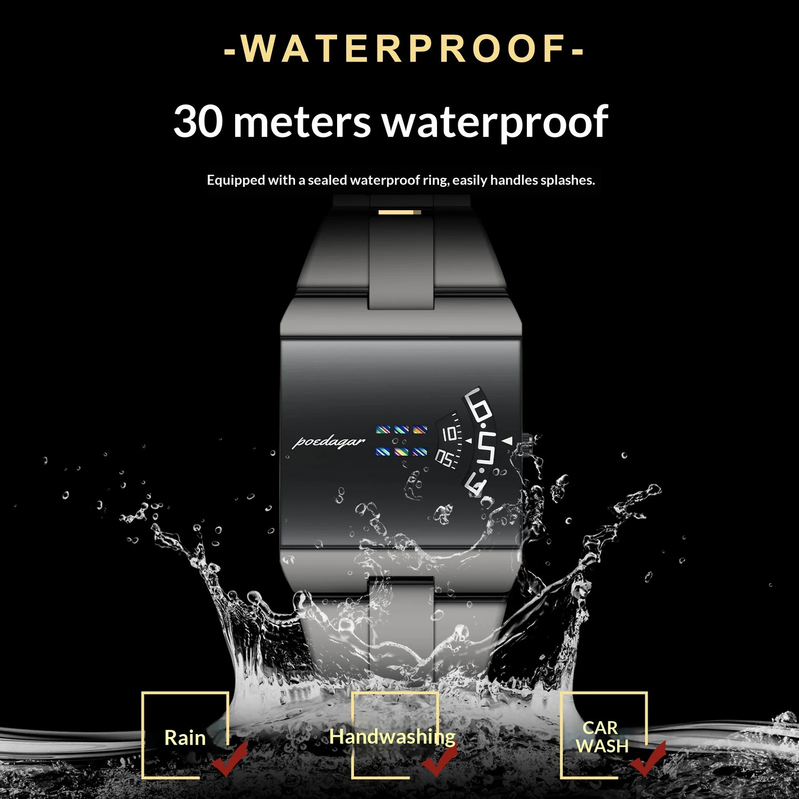 Ultra-thin Waterproof Quartz Watch — image 8