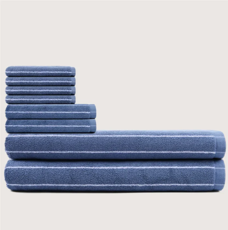 Ultrasoft Stripe Towel Set — variant image