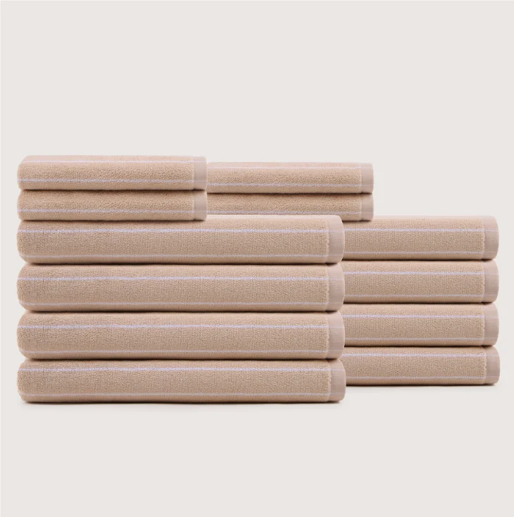 Ultrasoft Stripe Towel Set — variant image