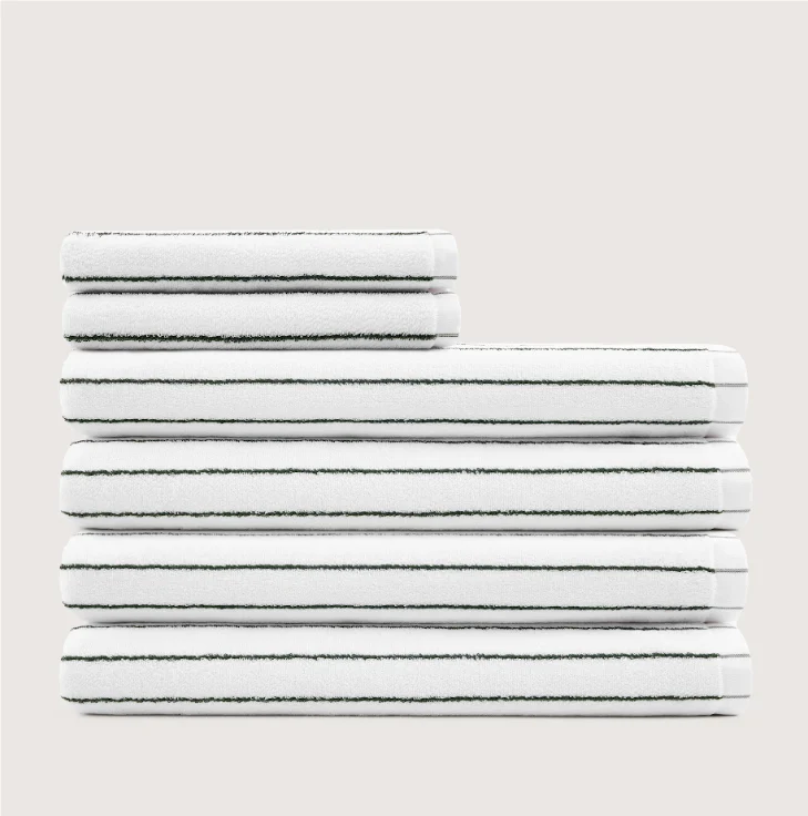 Ultrasoft Stripe Towel Set — variant image
