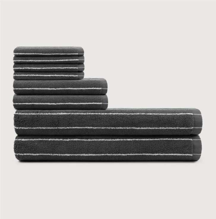 Ultrasoft Stripe Towel Set — variant image