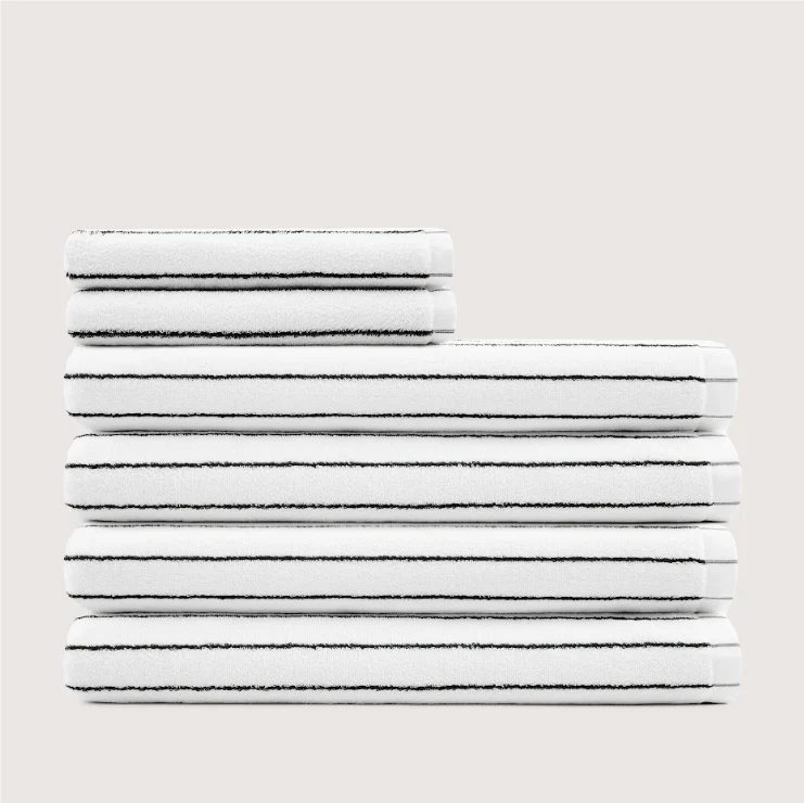 Ultrasoft Stripe Towel Set — variant image