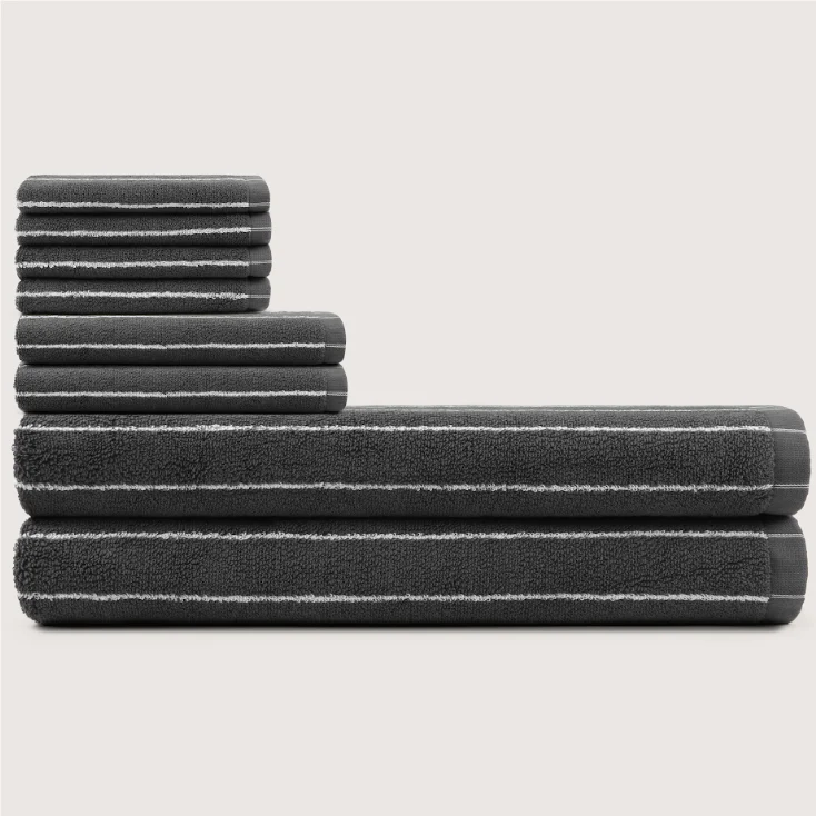 Ultrasoft Stripe Towel Set — variant image