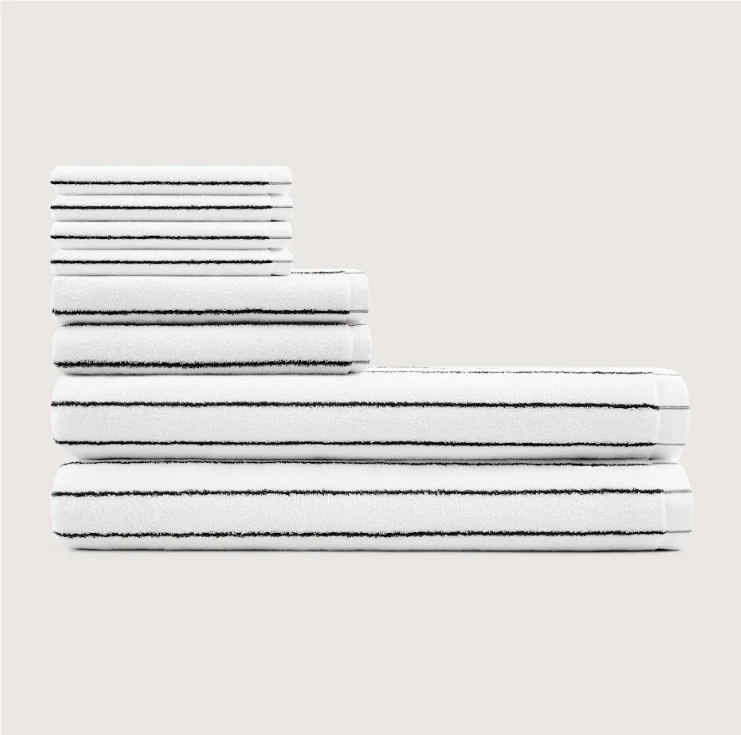Ultrasoft Stripe Towel Set — variant image