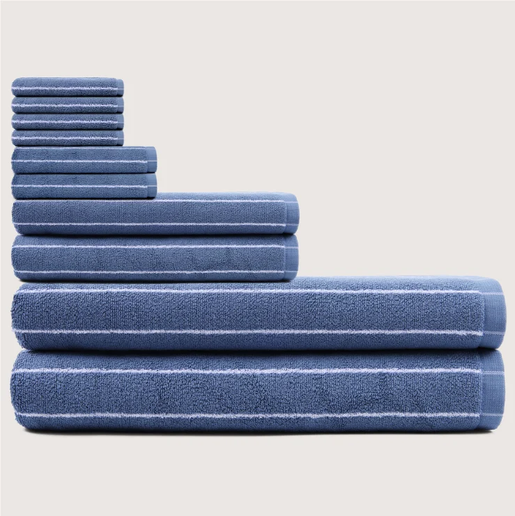 Ultrasoft Stripe Towel Set — variant image