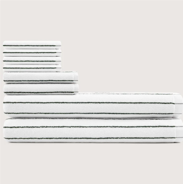 Ultrasoft Stripe Towel Set — variant image