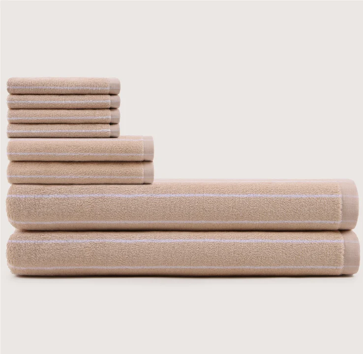 Ultrasoft Stripe Towel Set — variant image