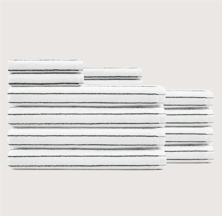 Ultrasoft Stripe Towel Set — variant image