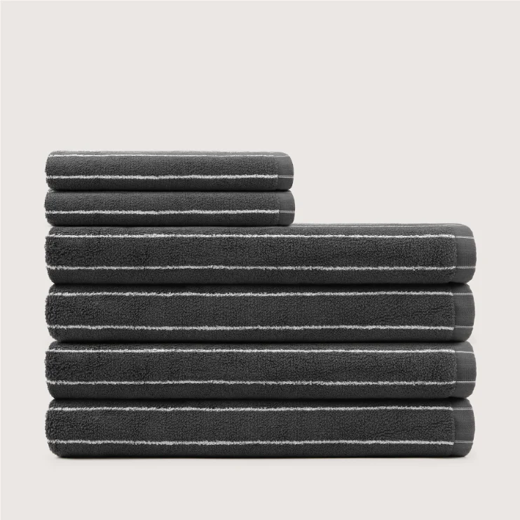 Ultrasoft Stripe Towel Set — image 2
