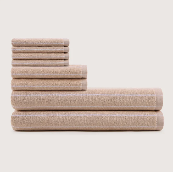 Ultrasoft Stripe Towel Set — variant image