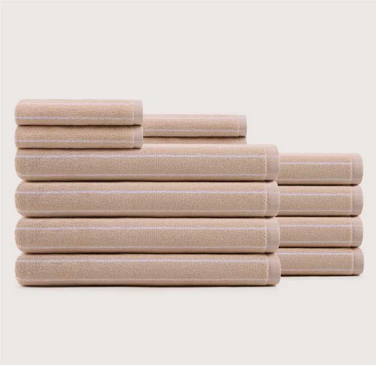 Ultrasoft Stripe Towel Set — variant image