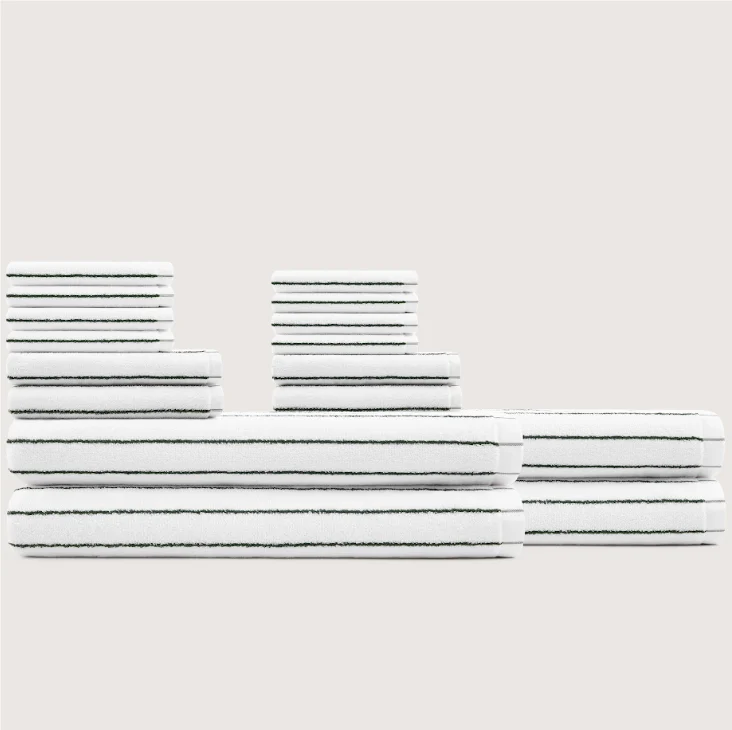 Ultrasoft Stripe Towel Set — variant image