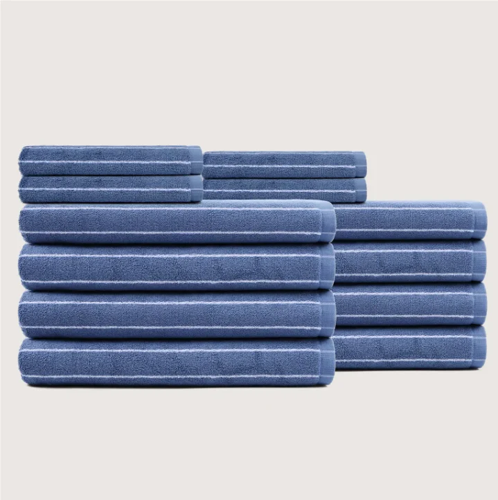 Ultrasoft Stripe Towel Set — variant image