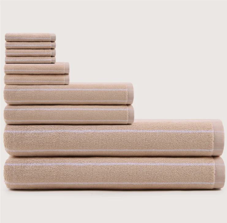 Ultrasoft Stripe Towel Set — variant image