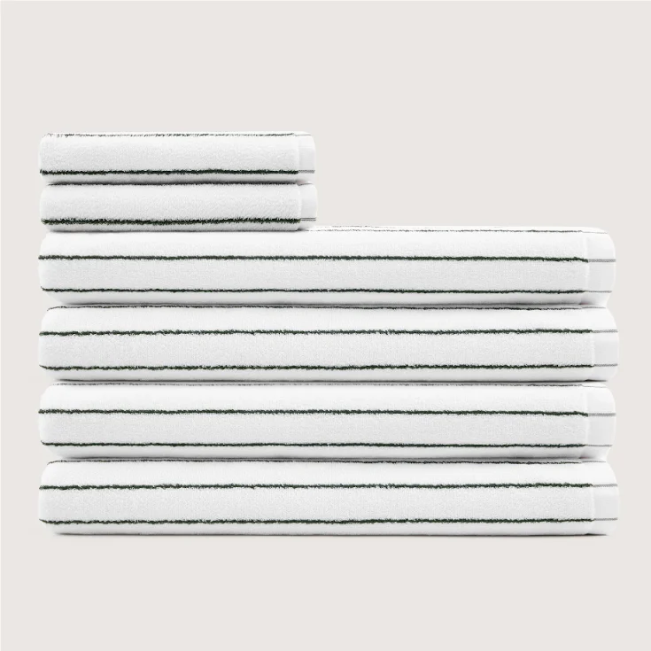 Ultrasoft Stripe Towel Set — variant image