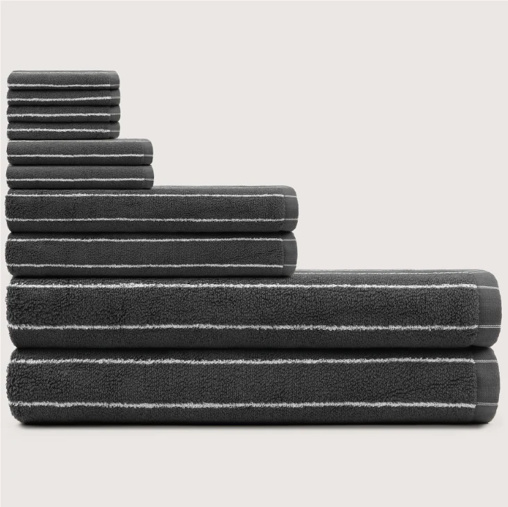 Ultrasoft Stripe Towel Set — variant image