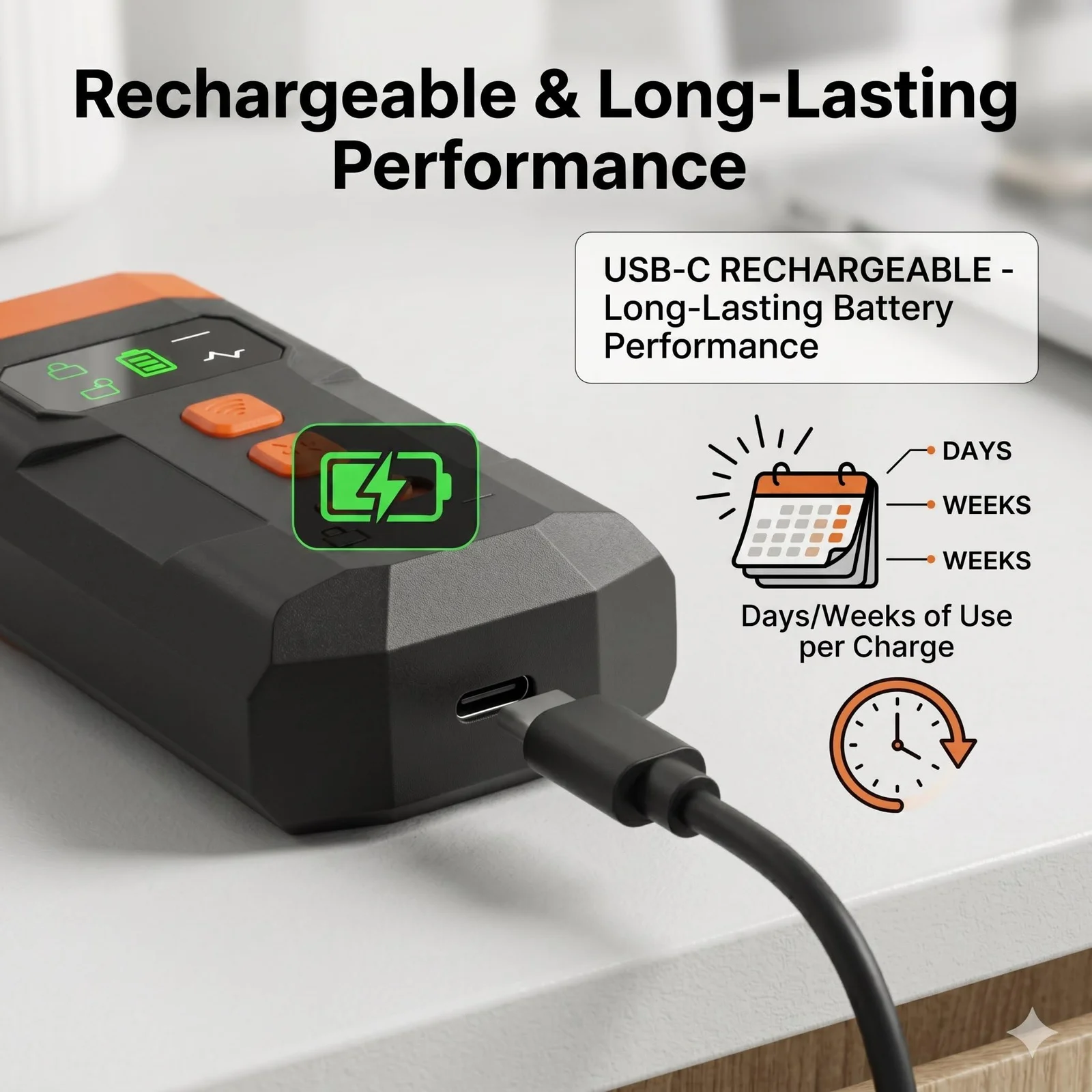 Ultrasonic Dog Bark Deterrent Device, 33FT Effective Range Indoor Outdoor Use, Safe &… — image 3