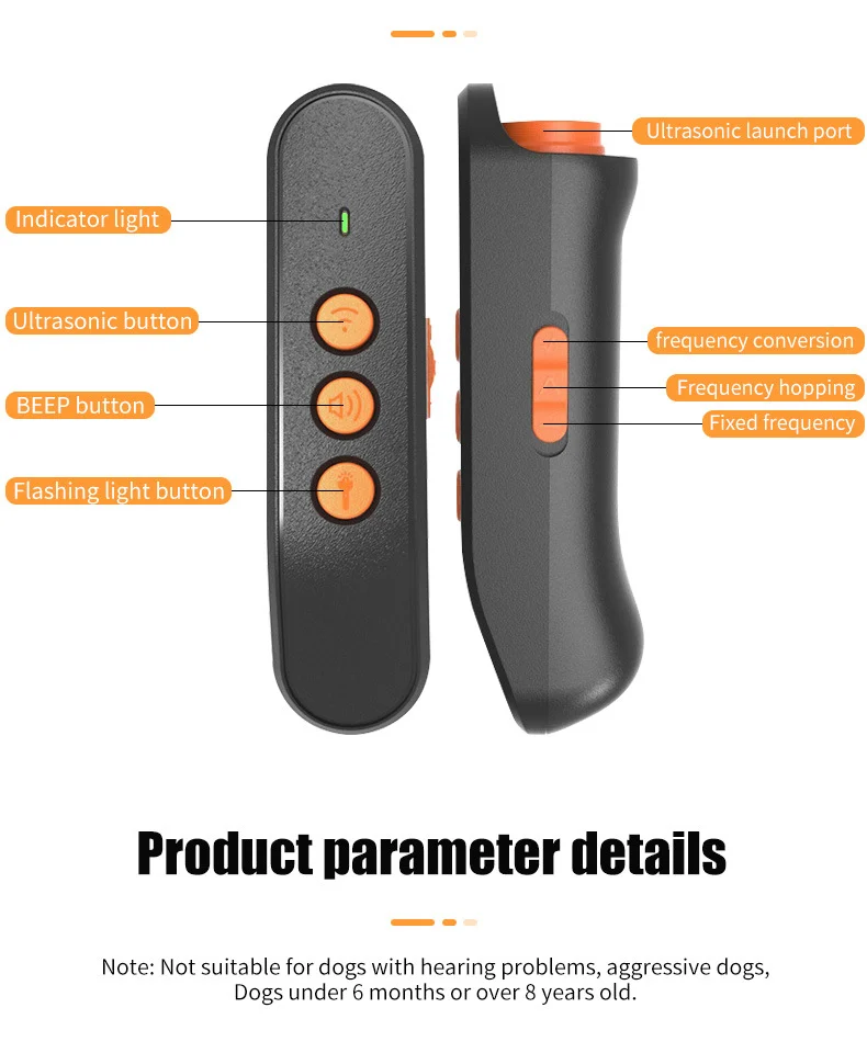 Ultrasonic Dog Repeller & Anti-bark Device — image 8