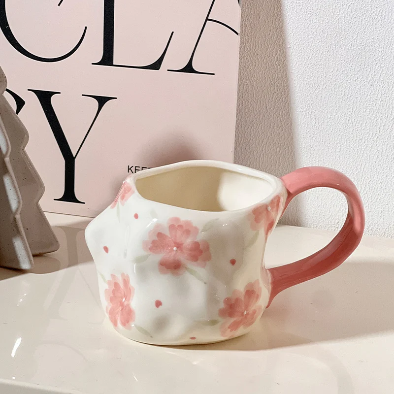 Underglaze Hand-painted Ceramic Mug Large-capacity Drinking Cup — image 11