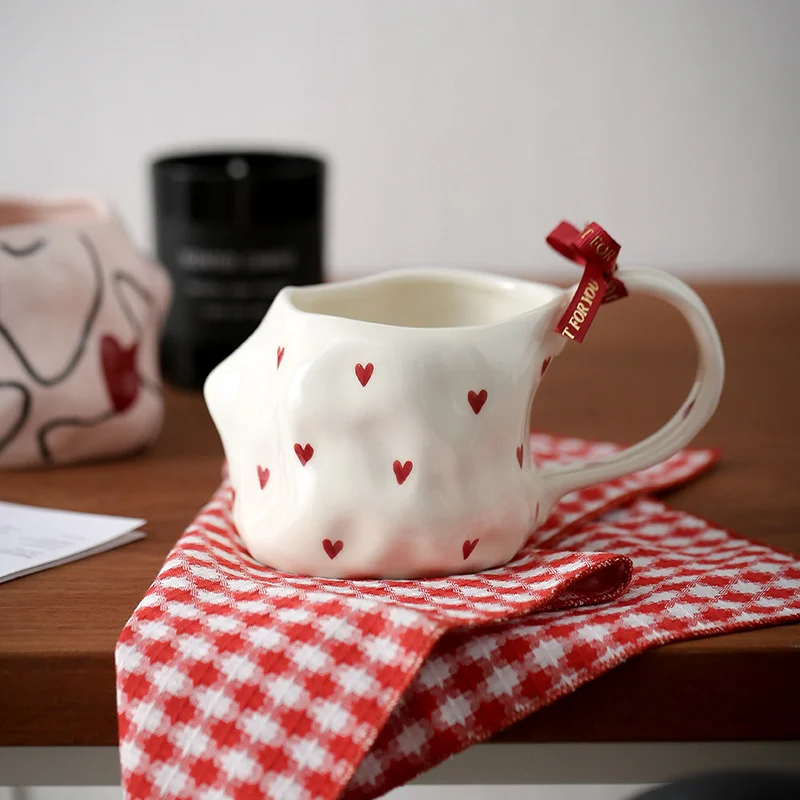 Underglaze Hand-painted Ceramic Mug Large-capacity Drinking Cup — image 9