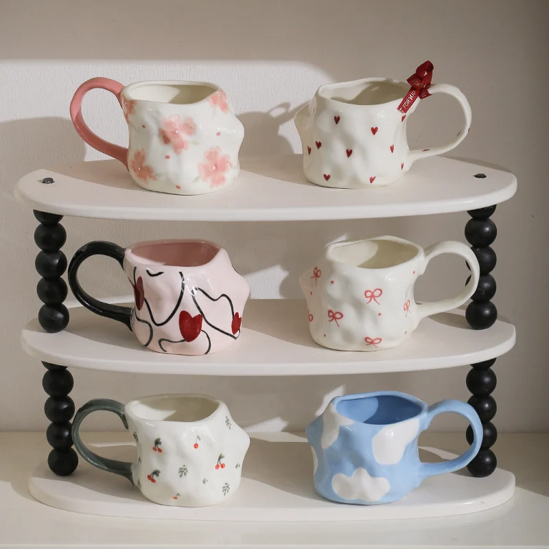 Underglaze Hand-painted Ceramic Mug Large-capacity Drinking Cup — image 8
