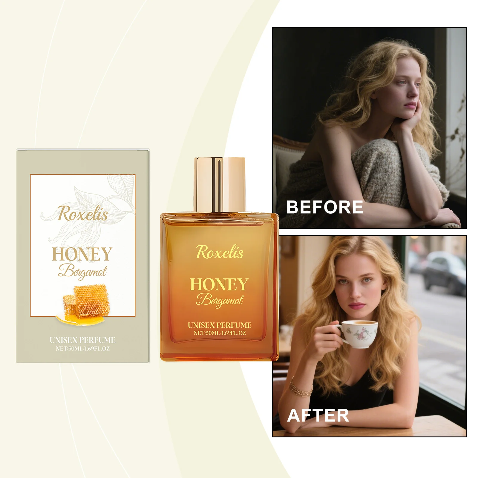 Unisex Honey Bergamot Perfume Long-lasting Light & Fresh-fragrance Subtle Elegant… — image 6