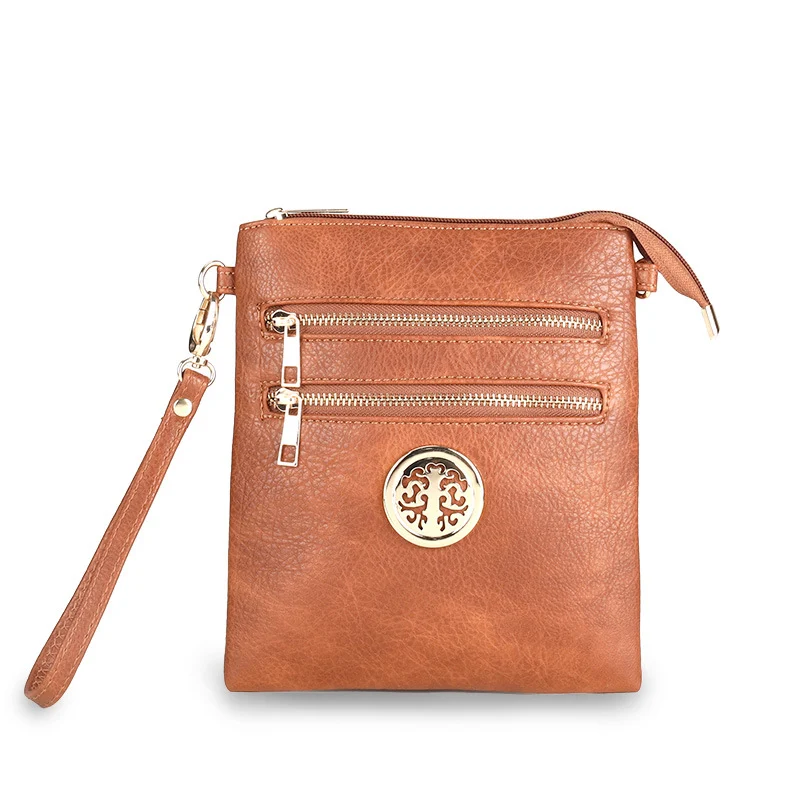 Unisex Solid-color Crossbody Handbag Casual And Versatile Single-shoulder Bag — image 3