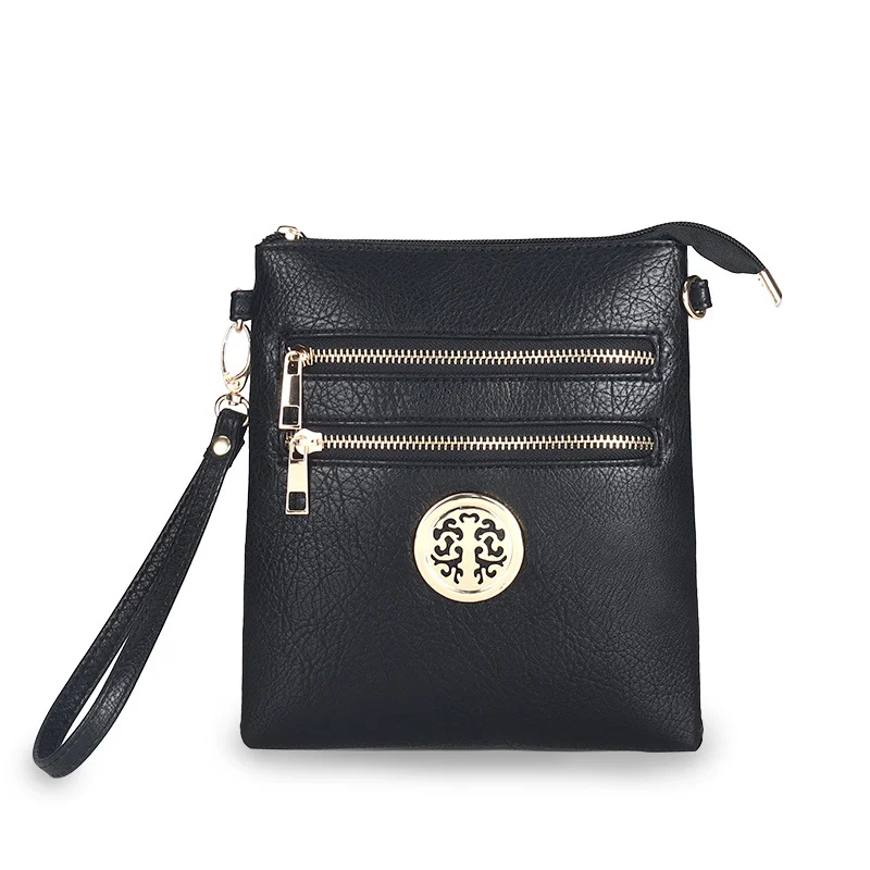 Unisex Solid-color Crossbody Handbag Casual And Versatile Single-shoulder Bag — image 2