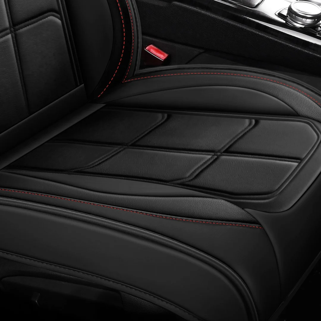 Universal 5 Seats Full Leather Car Seat Covers 8 Optional Colors Wear Resistant Auto… — image 6