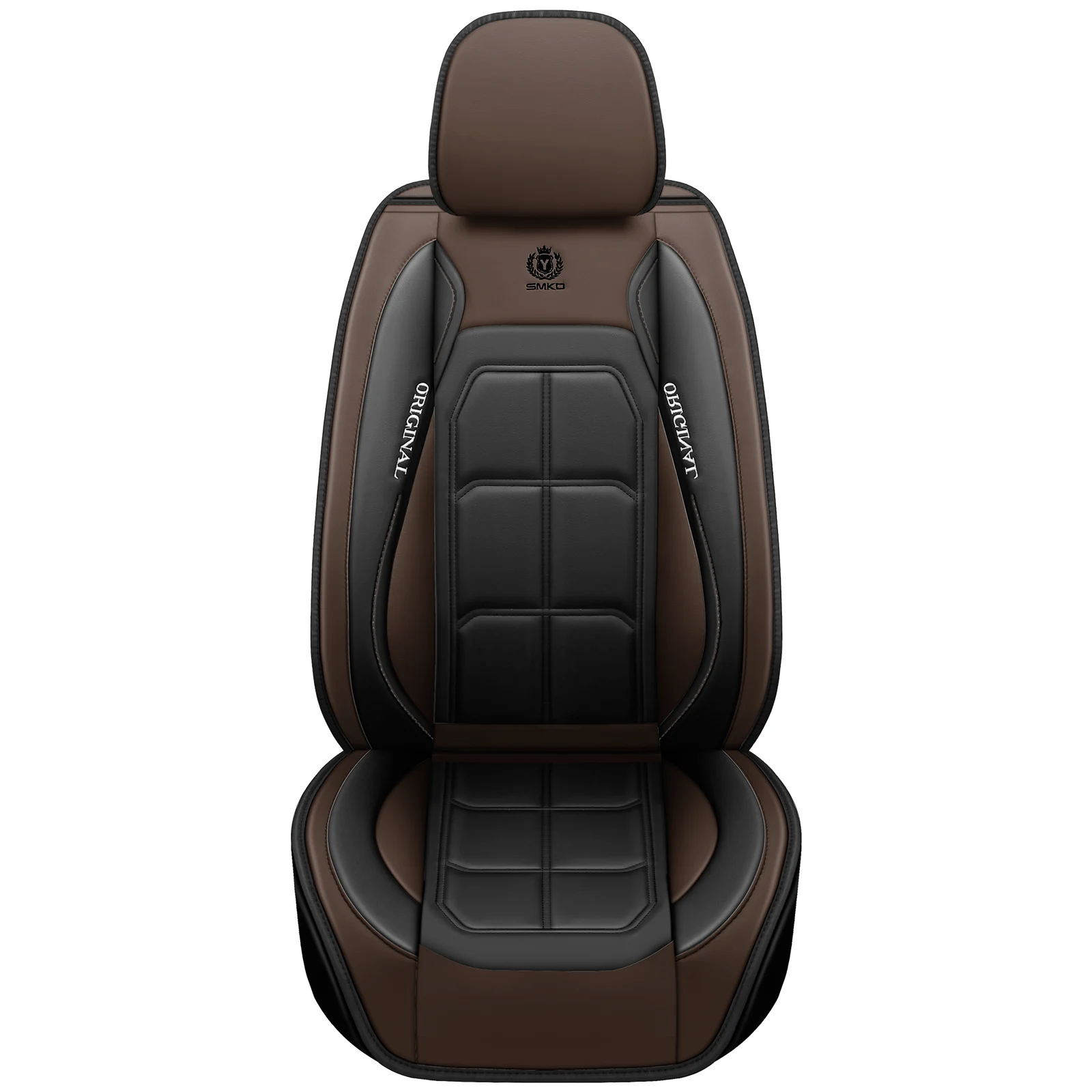 Universal 5 Seats Full Leather Car Seat Covers 8 Optional Colors Wear Resistant Auto… — image 13