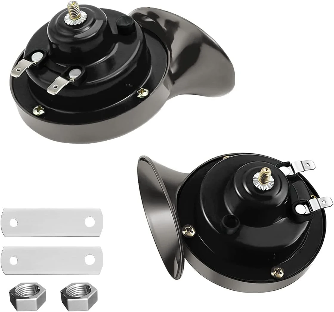 Universal High & Low Tone Snail Horn 12V 24V Waterproof Loud Car Replacement Speaker… — image 4