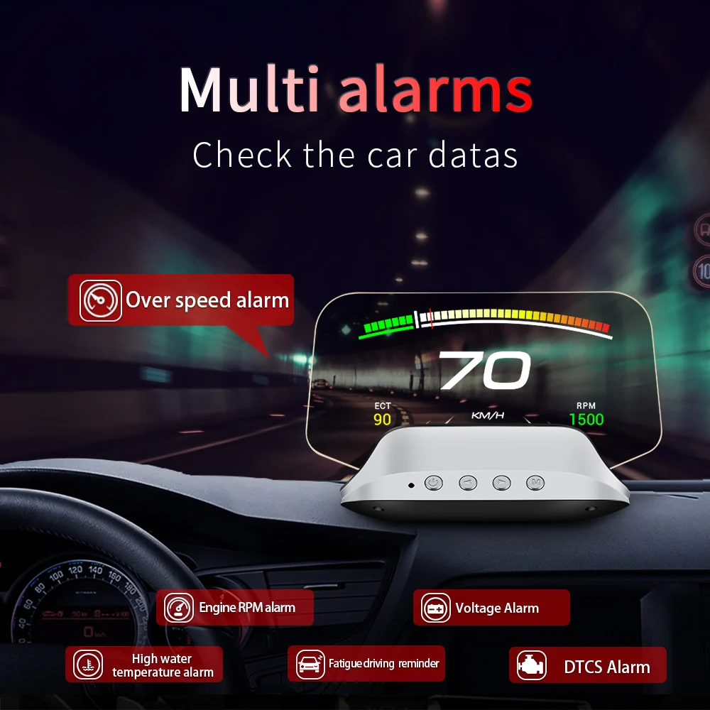 Universal HUD Head-up Display Speedometer — image 4