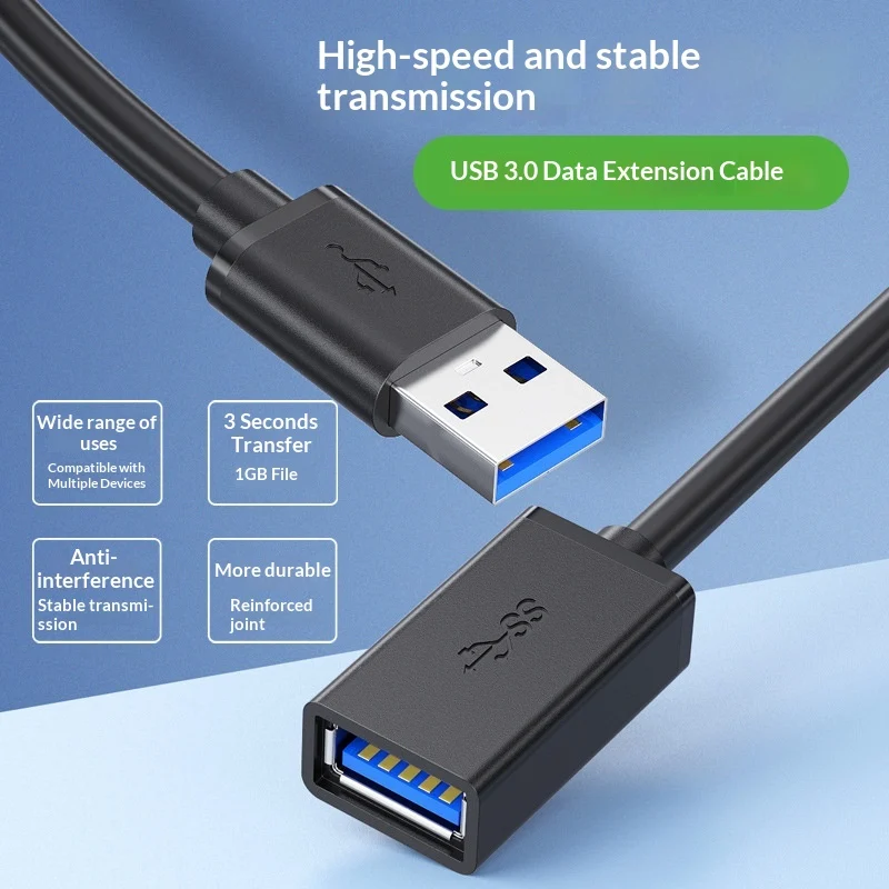 USB 3.0 Male-to-female Data Extension Cable — image 5