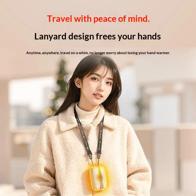 Usb-charged Mini Split-type Magnetic Hand Warmer — image 5