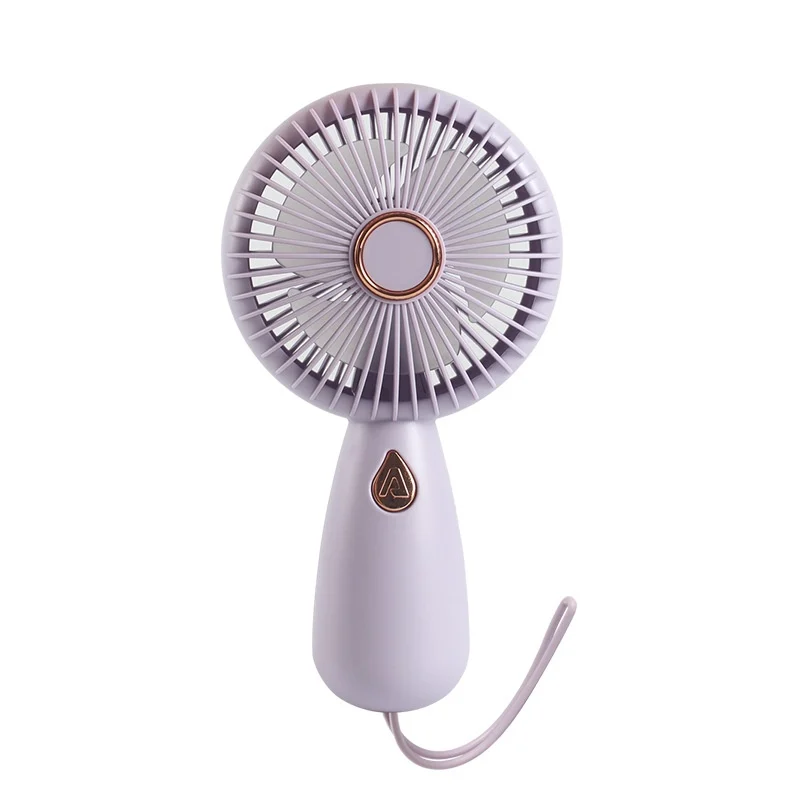 Usb-charged Simple Handheld Portable Mini Fan With LED — image 8