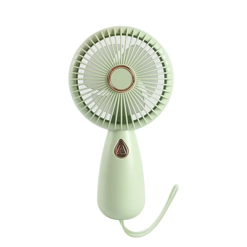 Usb-charged Simple Handheld Portable Mini Fan With LED — image 4
