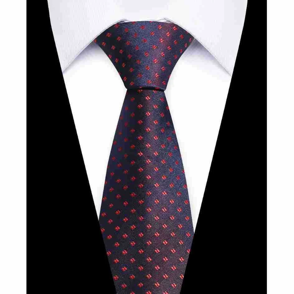 Usiness Striped Hand-stitched Polyester Tie — image 2