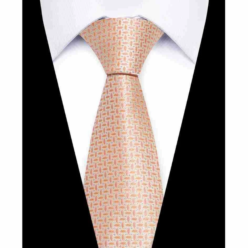 Usiness Striped Hand-stitched Polyester Tie — image 14