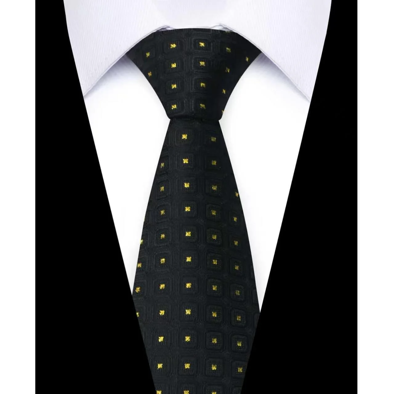 Usiness Striped Hand-stitched Polyester Tie — image 17