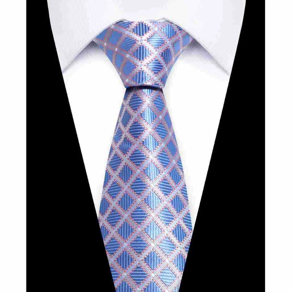Usiness Striped Hand-stitched Polyester Tie — image 20
